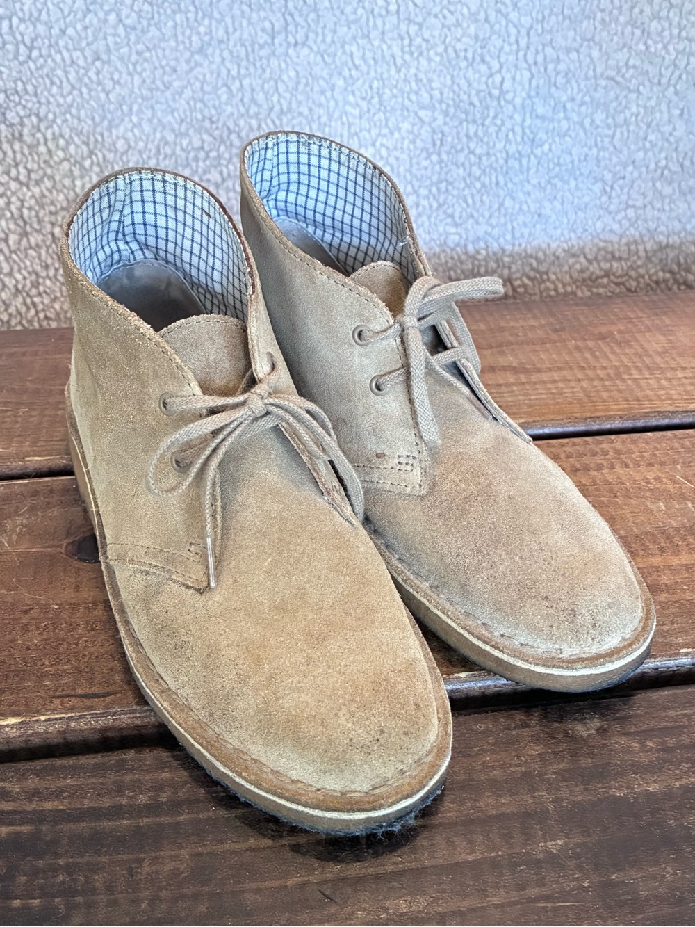 Clark’s Women’s Brown Suede Desert Boot